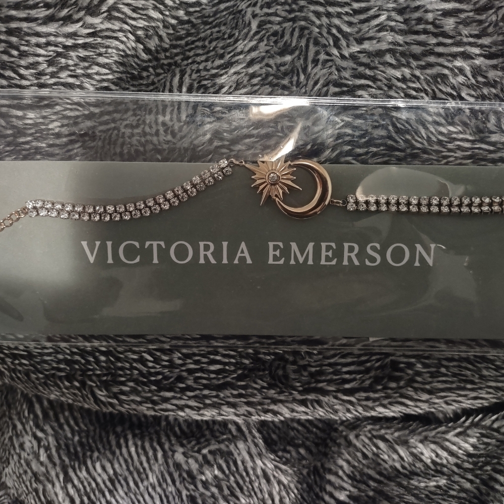 Victoria Emerson Gold and Silver Starburst Bracelet